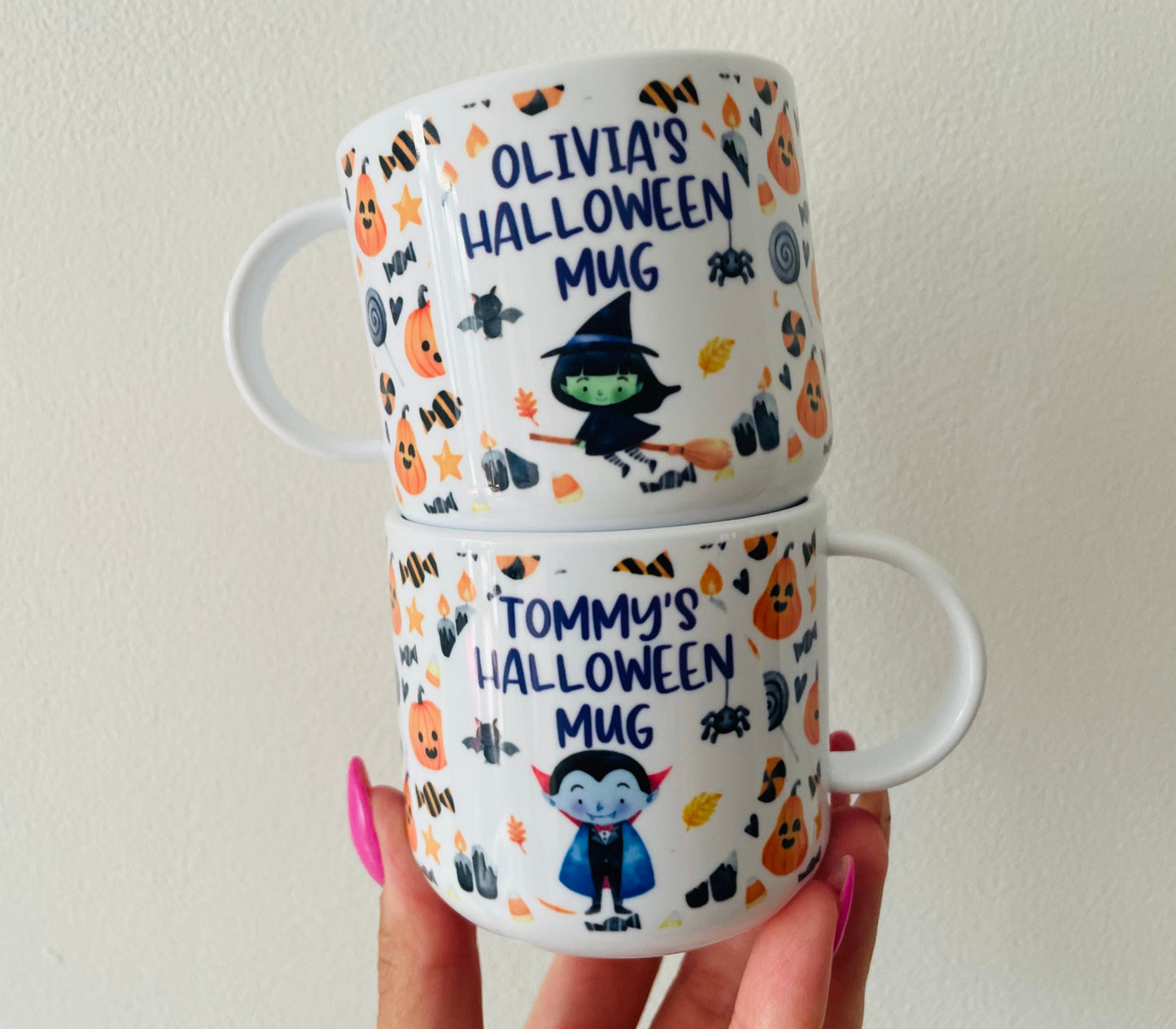 Personalised Kids Halloween mug