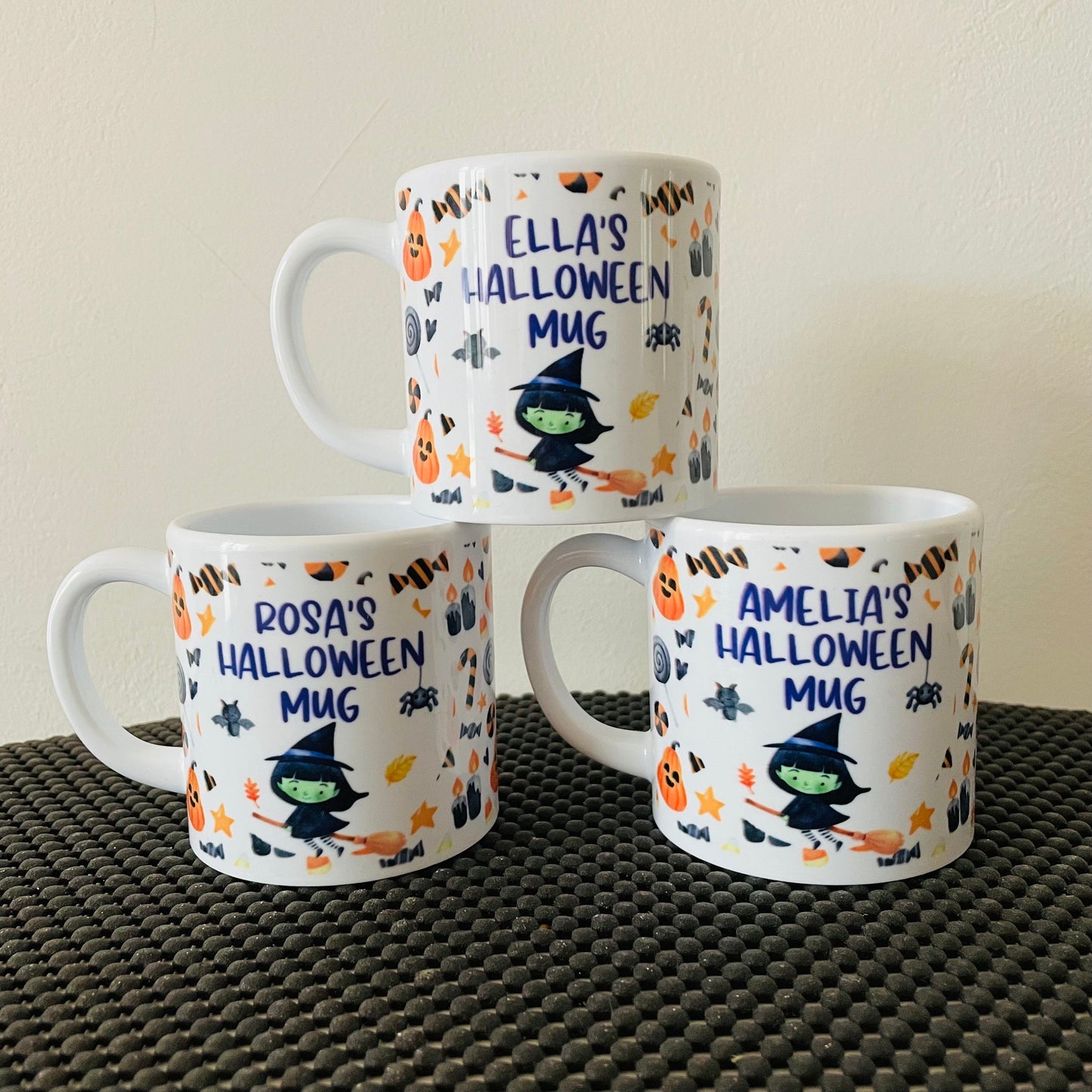 Personalised Kids Halloween mug