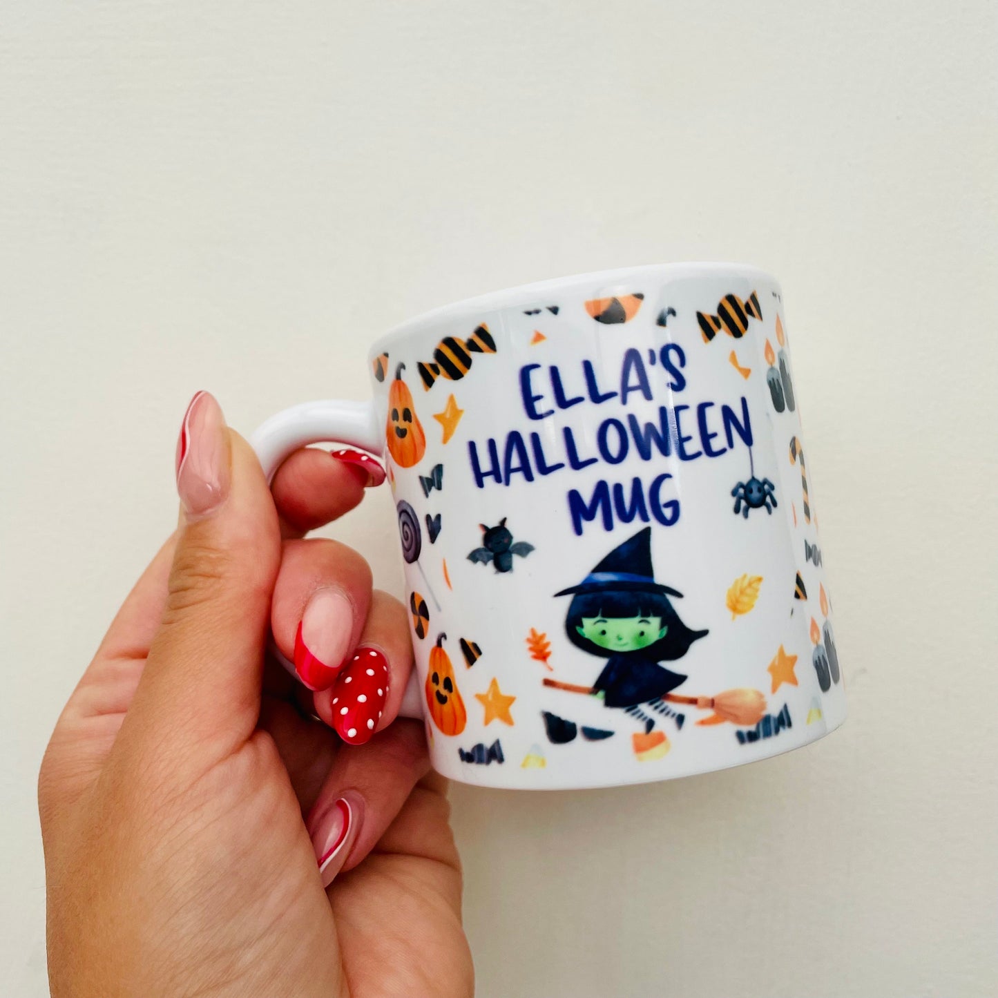 Personalised Kids Halloween mug