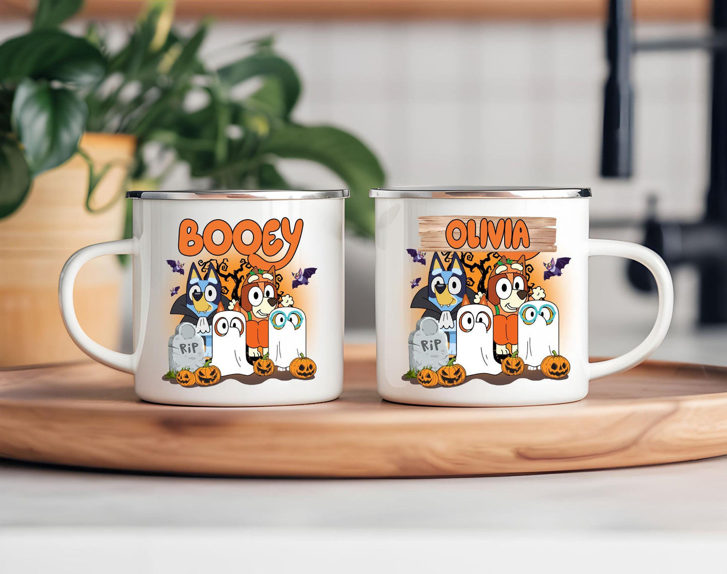 Personalised Kids Halloween mug