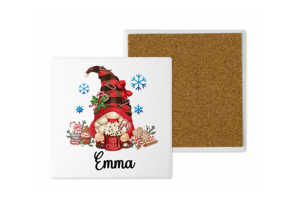 Personalised Christmas gnome mug