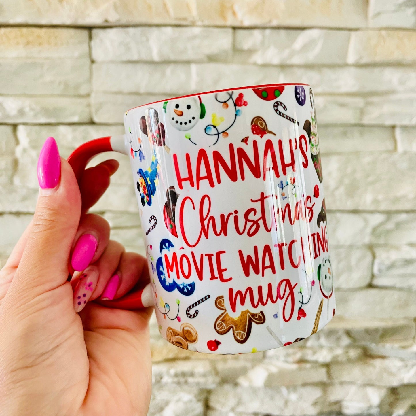 Personalised Christmas mug
