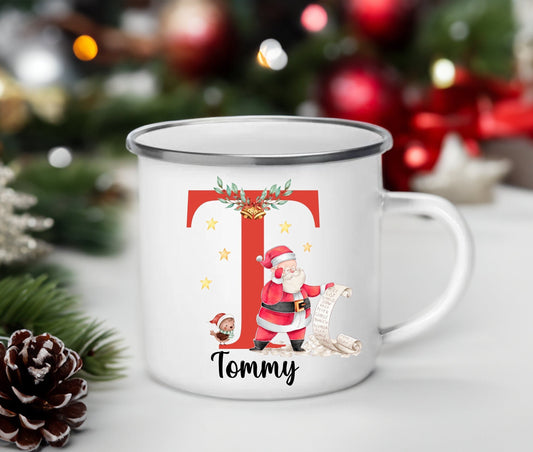 Personalised kids Christmas mug